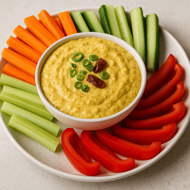 Datteldip mit Rohkost