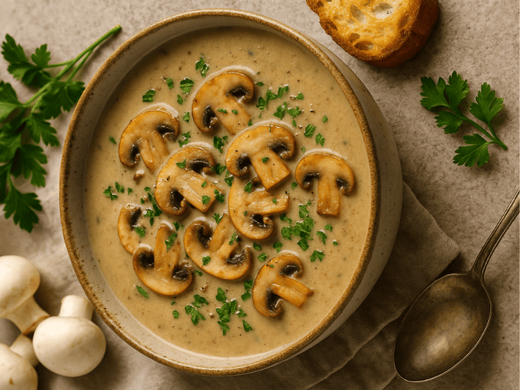 Pilzsuppe | Schlanke-Rezepte