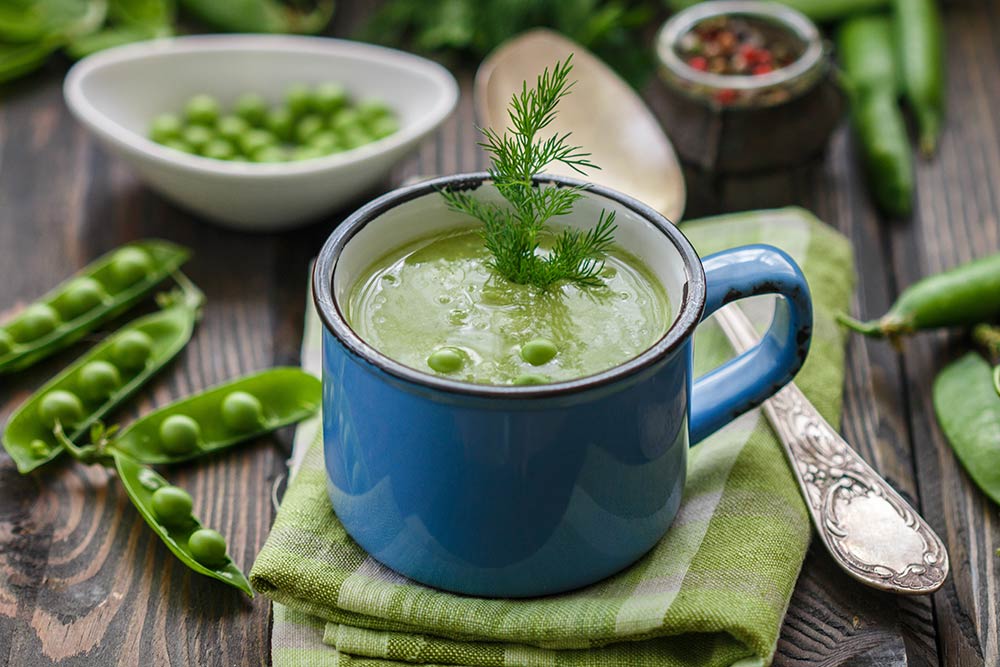 Erbsensuppe Rezept vegetarisch