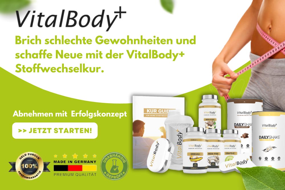 Erfolgreich abnehmen VitalBodyPLUS