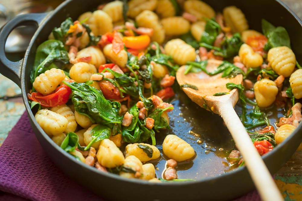 Gnocchi Gemüse Pfanne