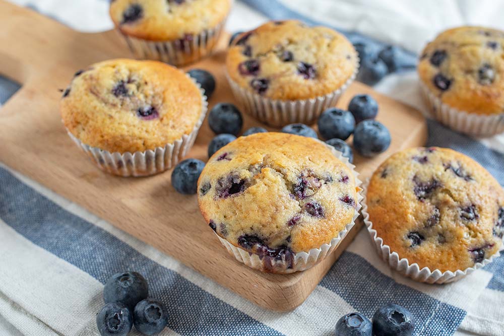 Heidelbeermuffins Rezept saftig