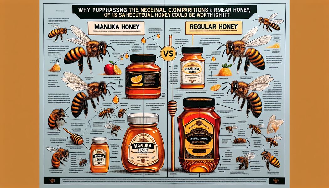 Manuka Honig vs gewöhnlicher Honig: Warum sich der Kauf der besonderen Honigsorte lohnen kann