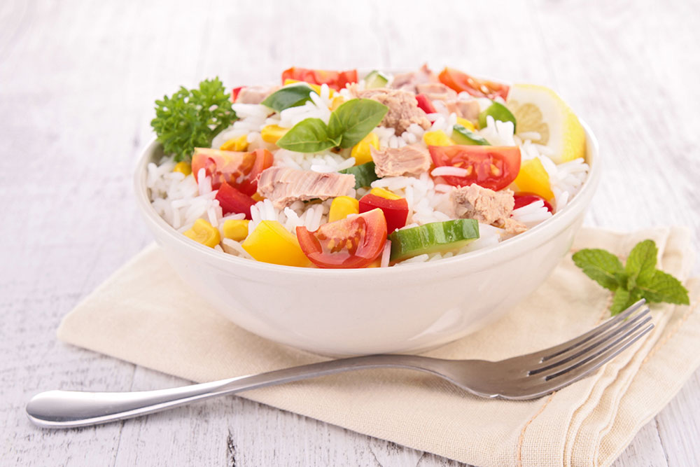 Reissalat mit Thunfisch Rezept