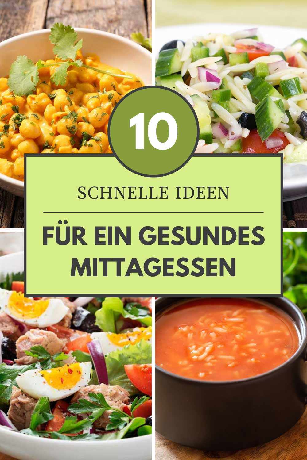 Schnelles Mittagessen - 10 gesunde Ideen Schnelles Mittagessen - 10 gesunde Ideen